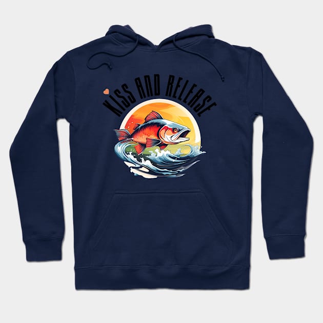 Catch and release Hoodie by GraphGeek